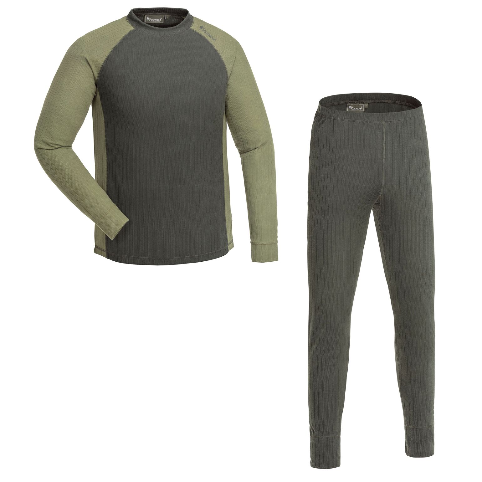 Pinewood Men's Finnveden Base Layer Dark Green/Leaf