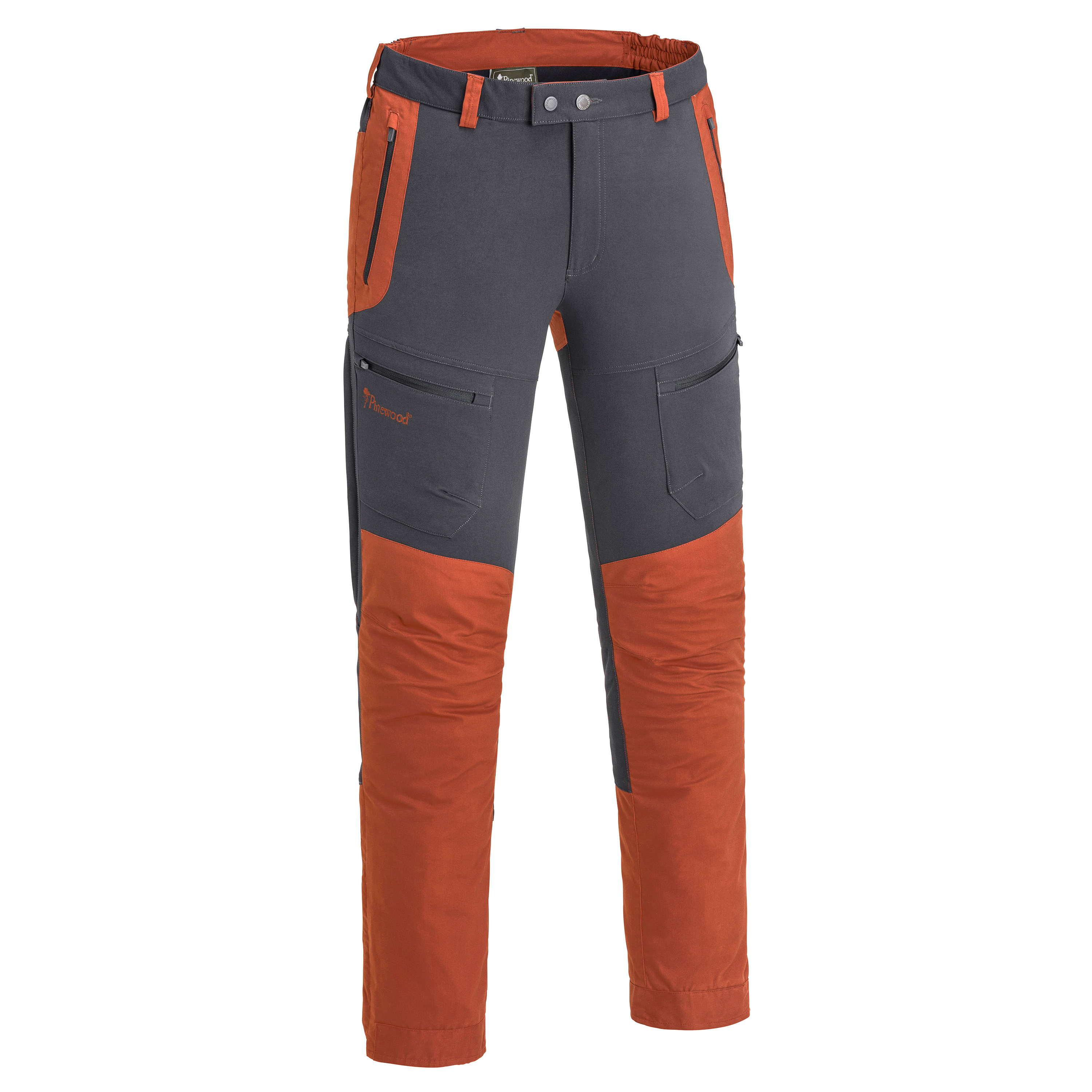 Pinewood Men’s Finnveden Hybrid Trousers-D Dark Anthracite/Terracotta