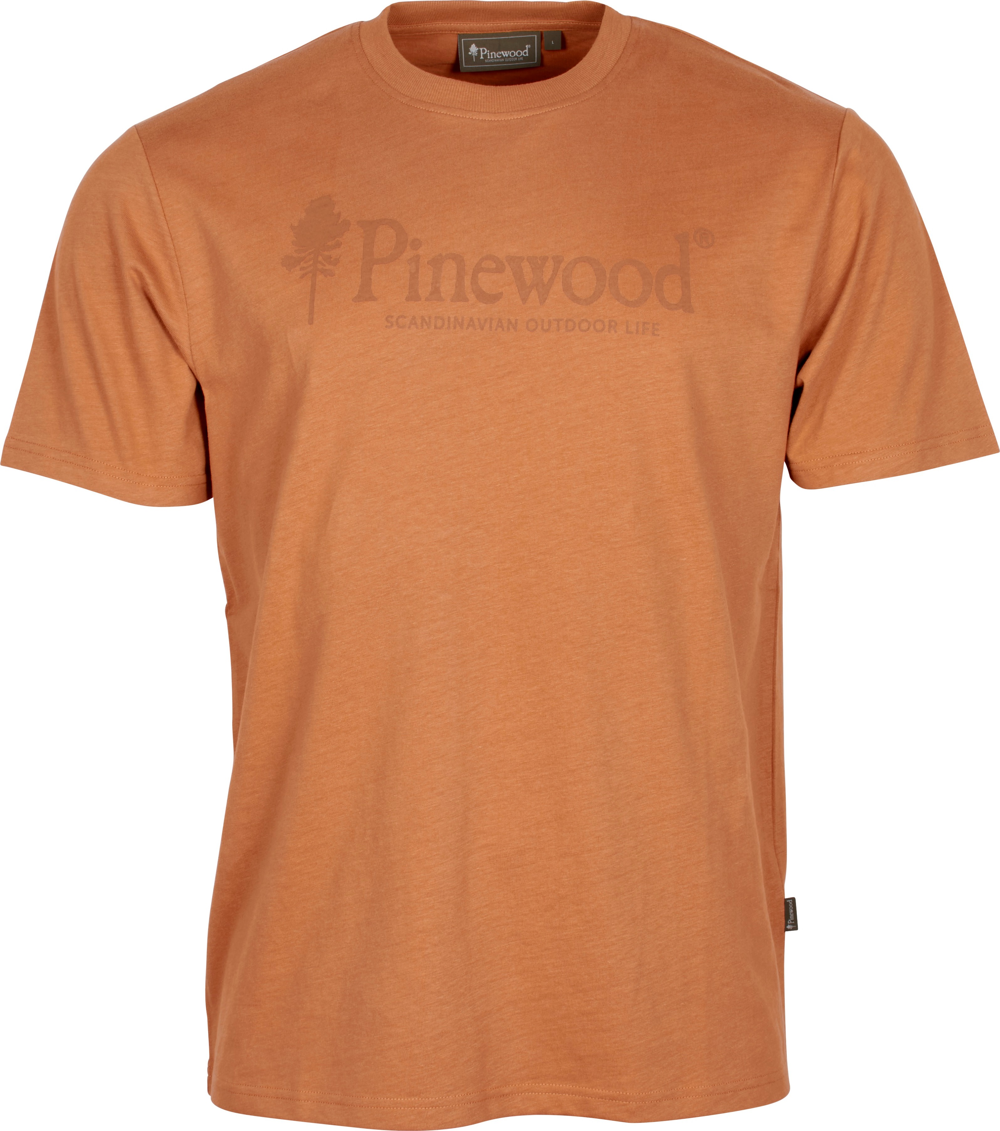 Pinewood Men’s Outdoor Life T-shirt L.Terracotta