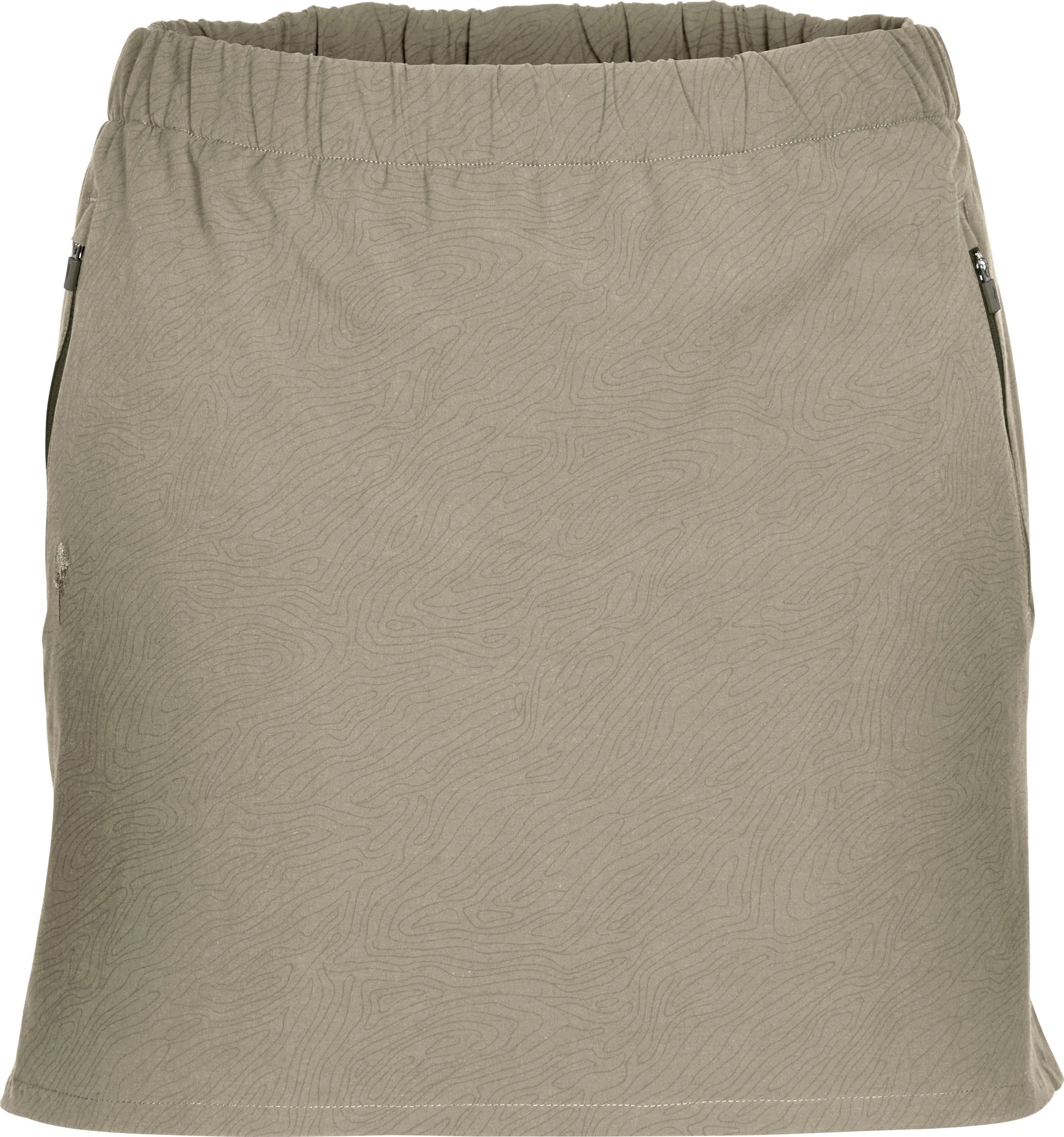 Pinewood Women’s Everyday Travel Topographic Skort Sand