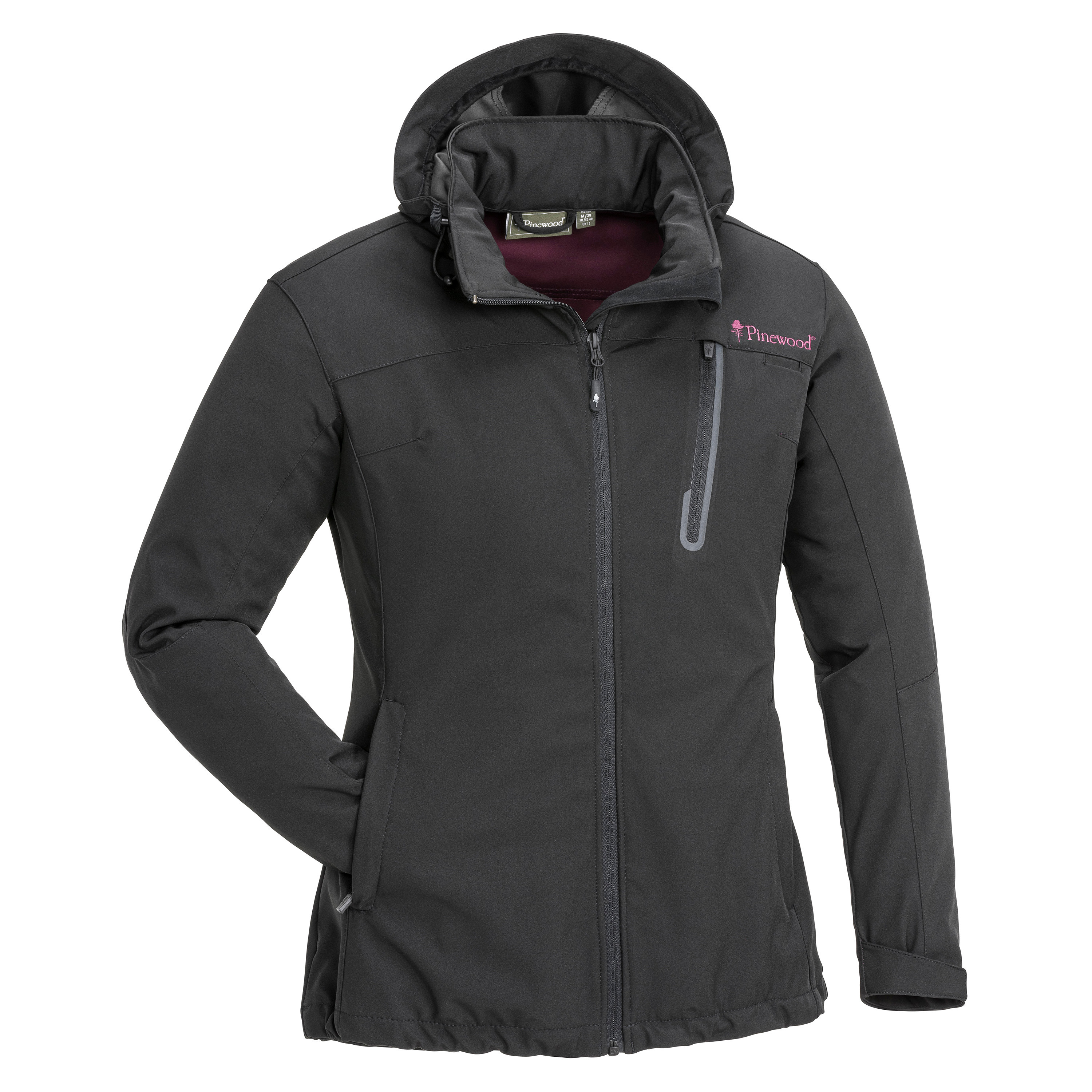 Pinewood Women’s Wilda Stretch Shell Jacket Black