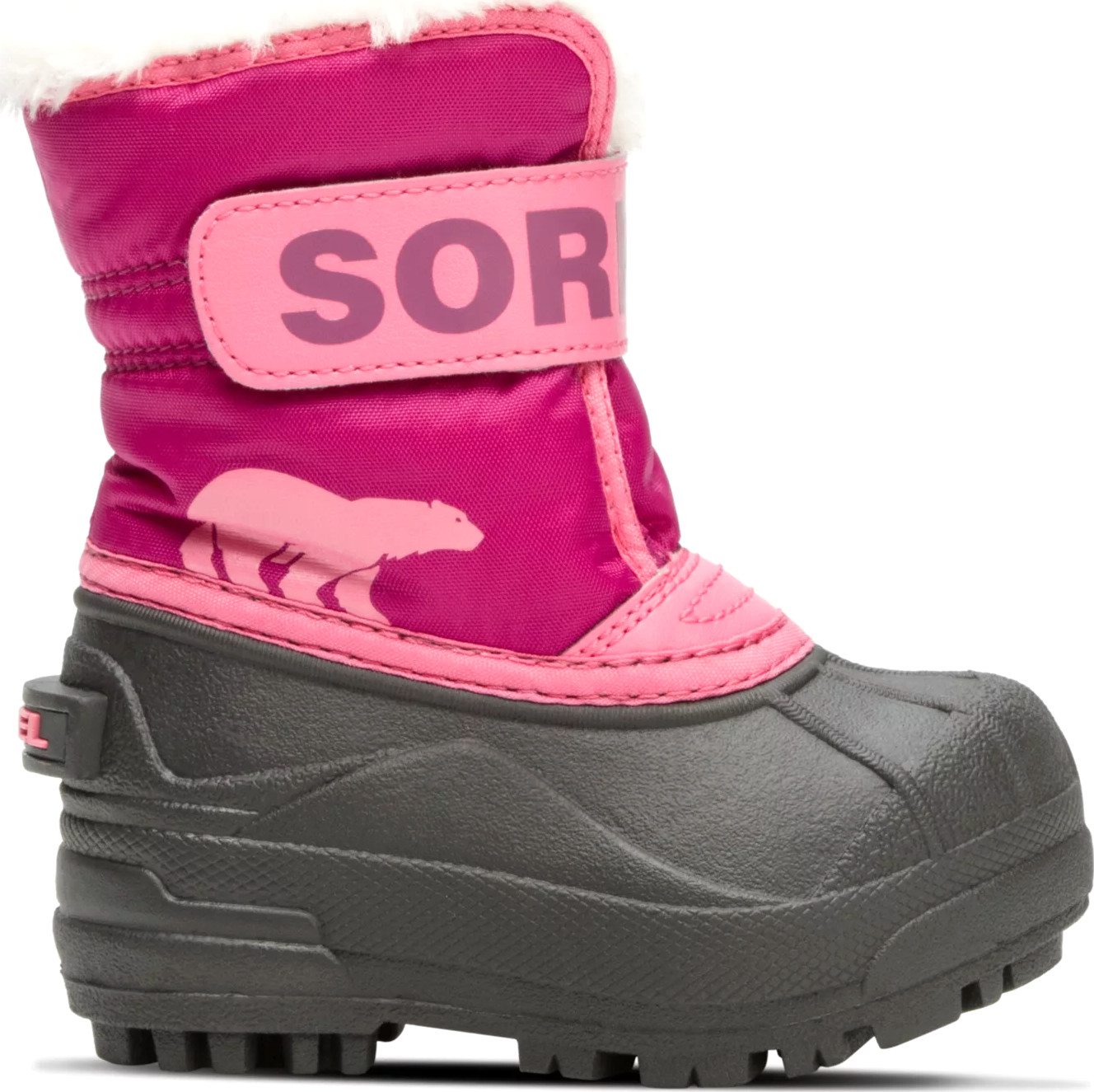 Sorel Toddler Snow Commander Boot Tropic Pink Deep Blush