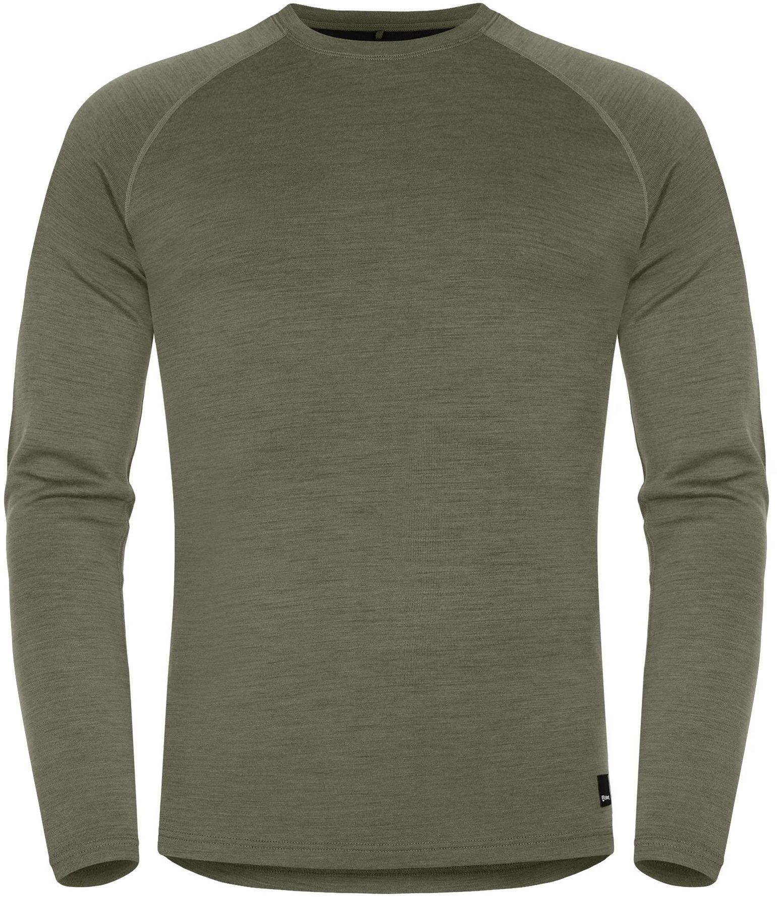 Urberg Men's Selje Merino-Bamboo Top Deep Lichen Green