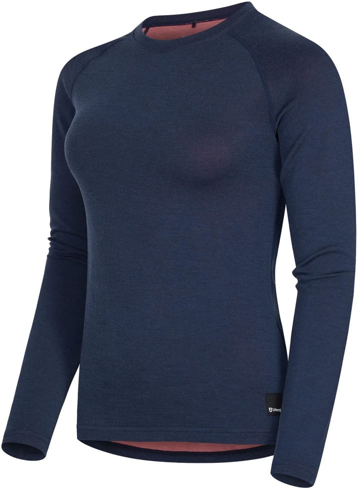 Urberg Women's Selje Merino-Bamboo Top Blue/Pink Urberg