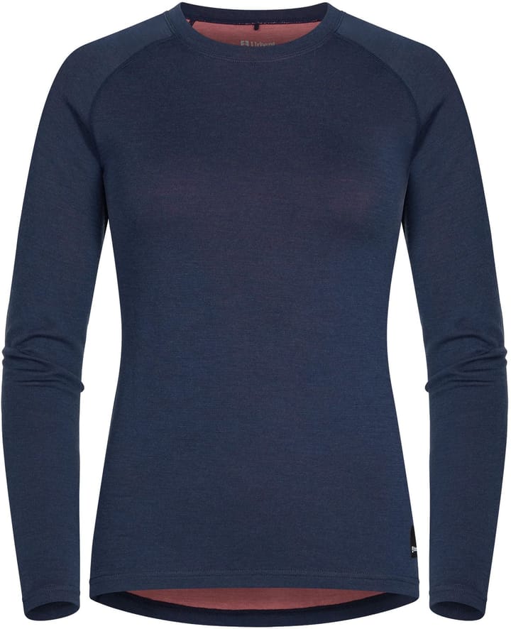 Urberg Women's Selje Merino-Bamboo Top Blue/Pink Urberg