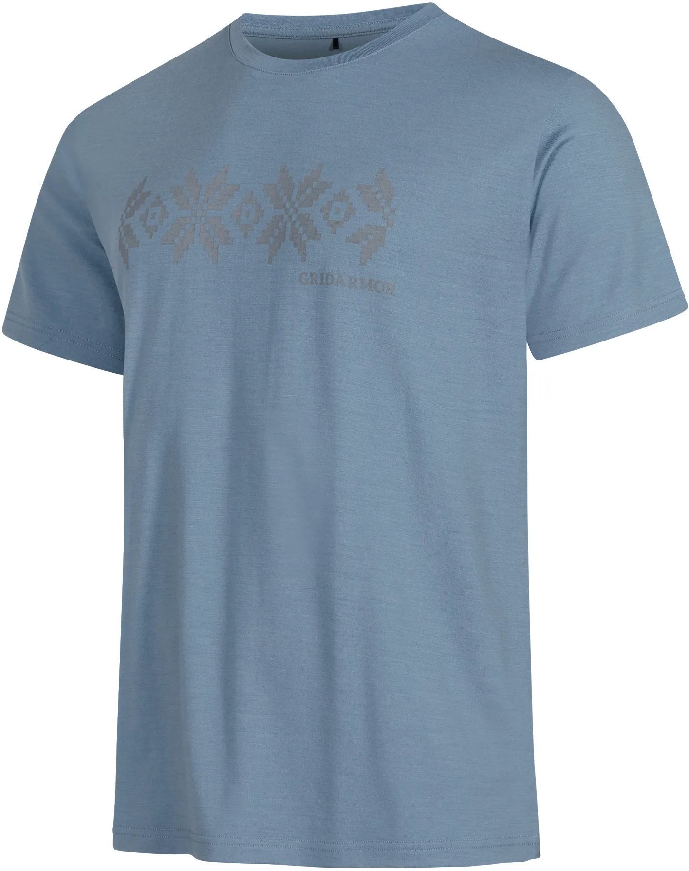 Gridarmor Men's Larsnes Merino T-Shirt Blue Shadow