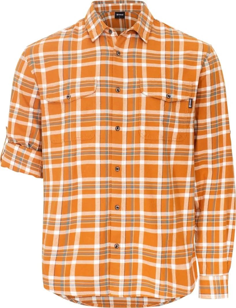 Urberg Men's Trollstein LS Flannel Shirt Glazed Ginger