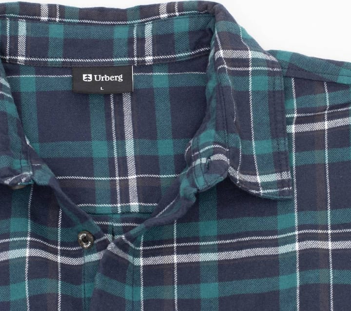 Urberg Men's Trollstein LS Flannel Shirt Blue Nights Urberg