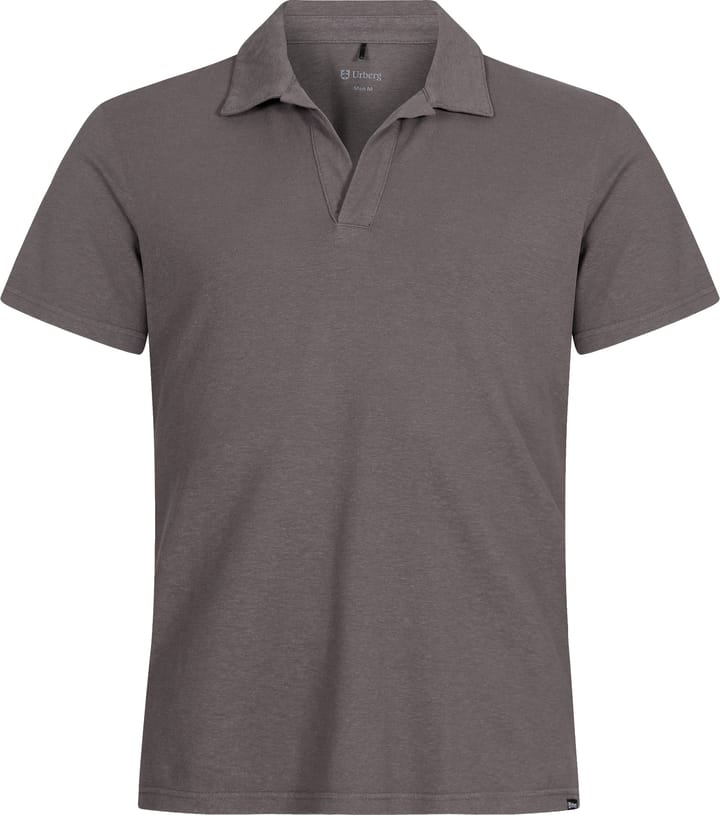 Urberg Men's Hemp Polo Tee Plum Kitten Urberg