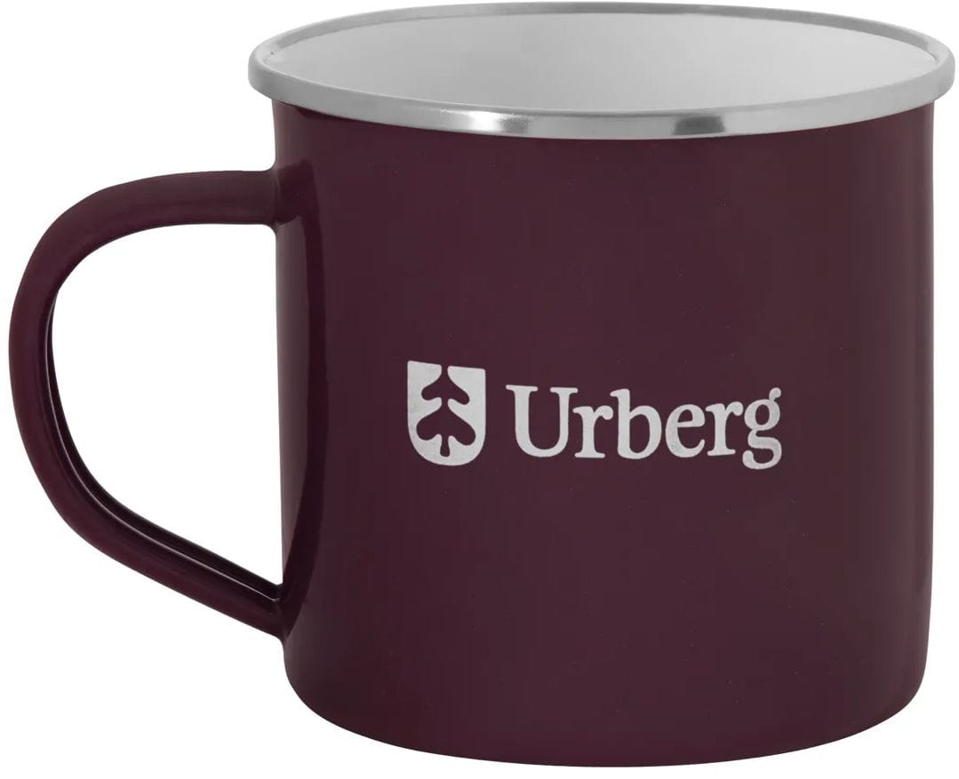 Urberg Emaljmugg 340 ml Dark Purple