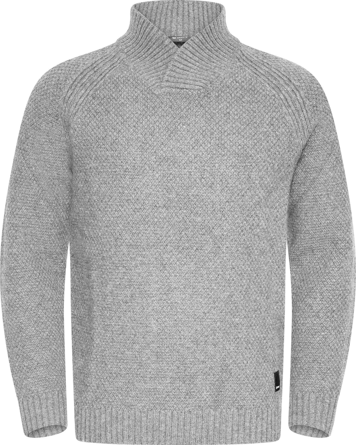 Urberg Moss Knit Sweater Men Lt. Greymelange