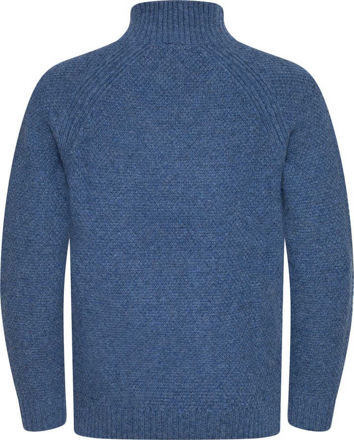 Urberg Moss Knit Sweater Men Blue Melange Urberg