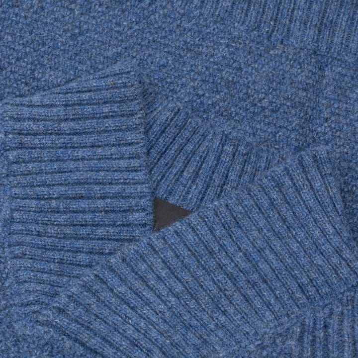 Urberg Moss Knit Sweater Men Blue Melange Urberg