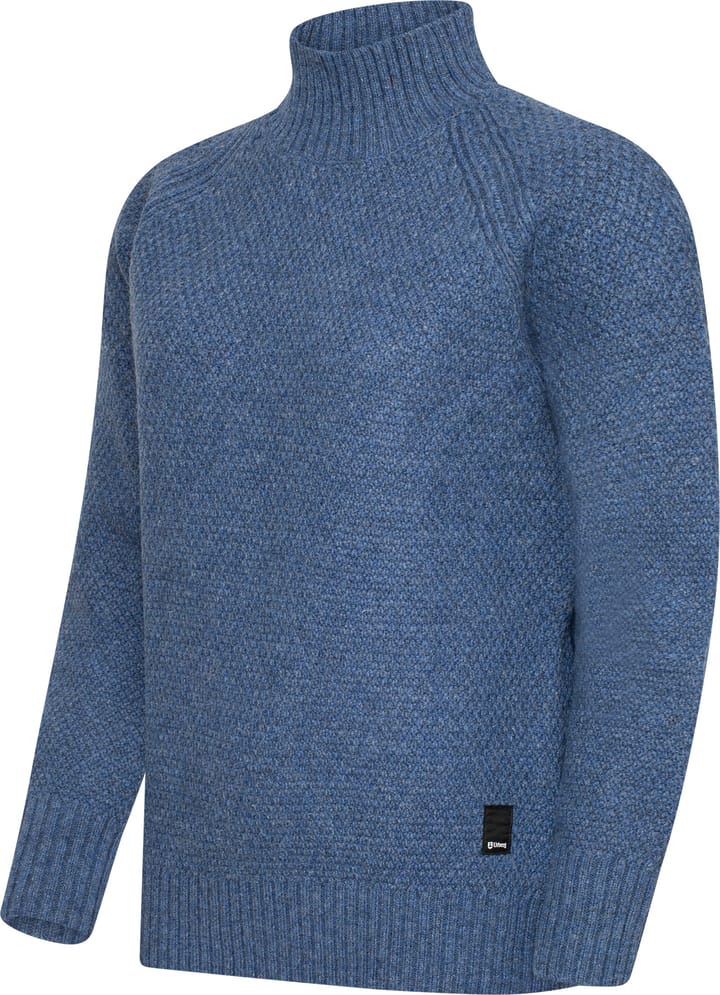 Urberg Moss Knit Sweater Wmn Blue Melange Urberg