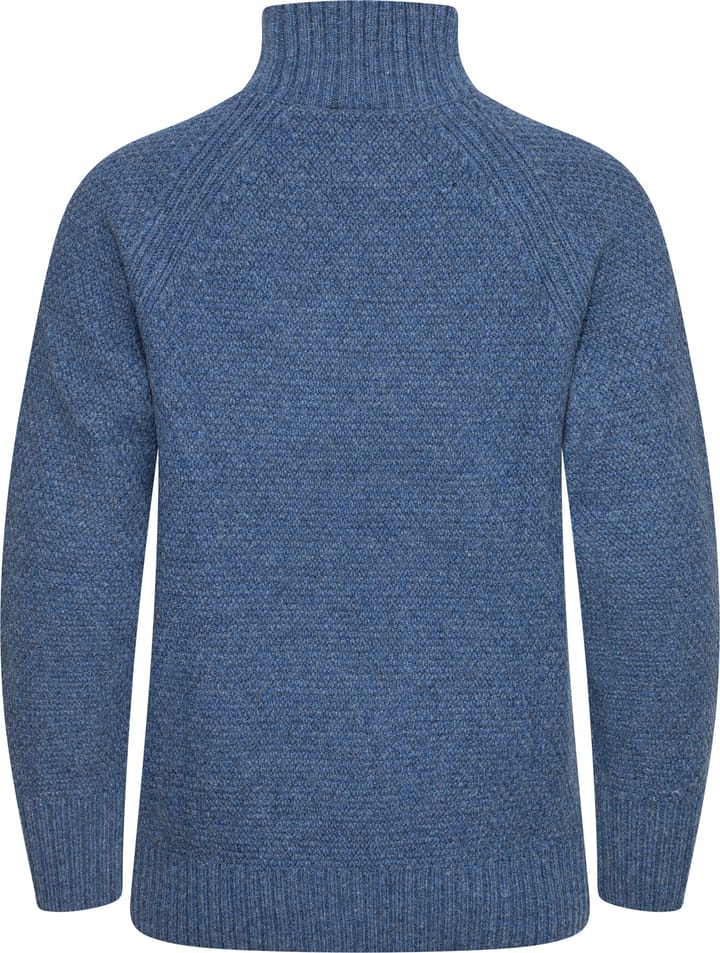 Urberg Moss Knit Sweater Wmn Blue Melange Urberg