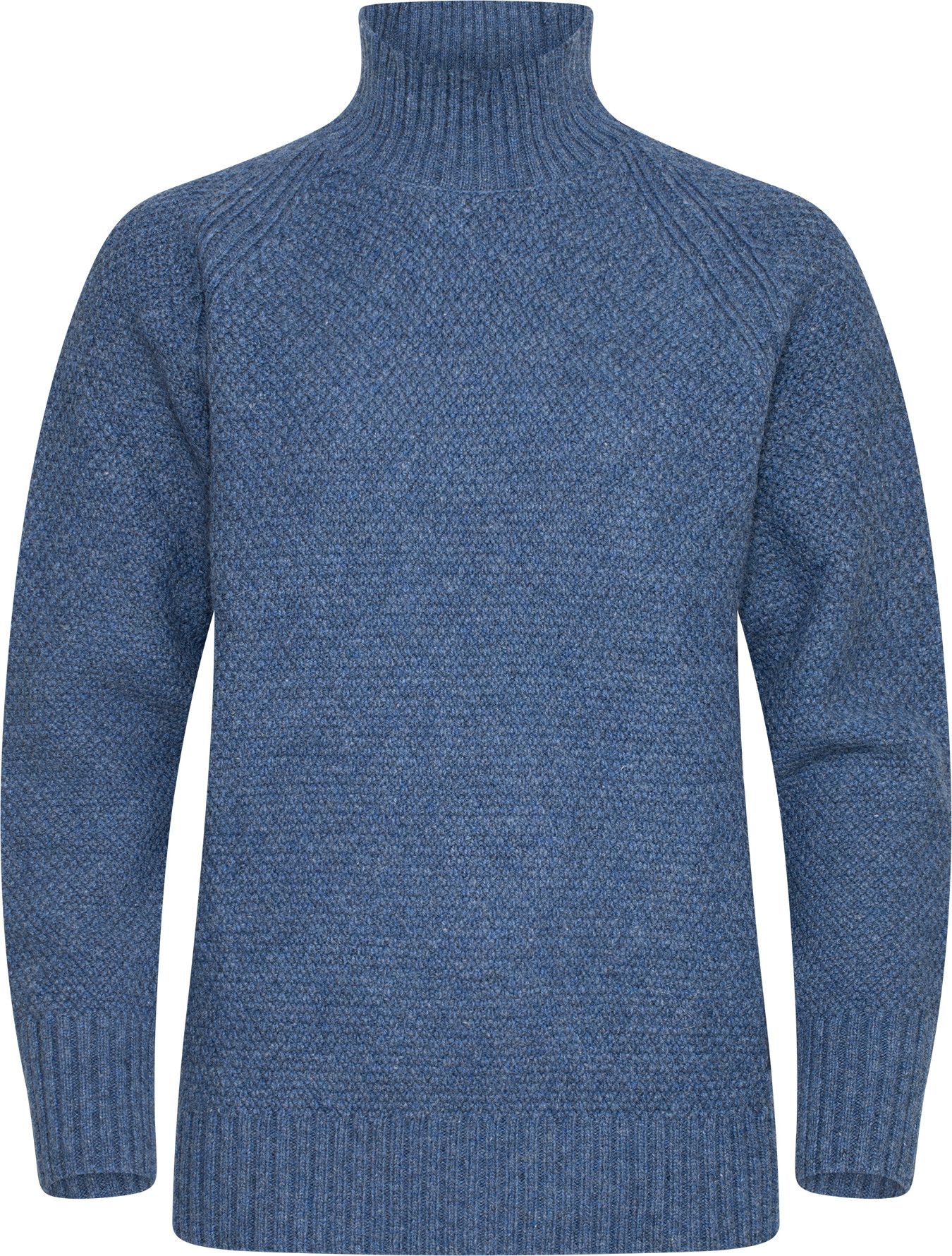 Urberg Moss Knit Sweater Wmn Blue Melange