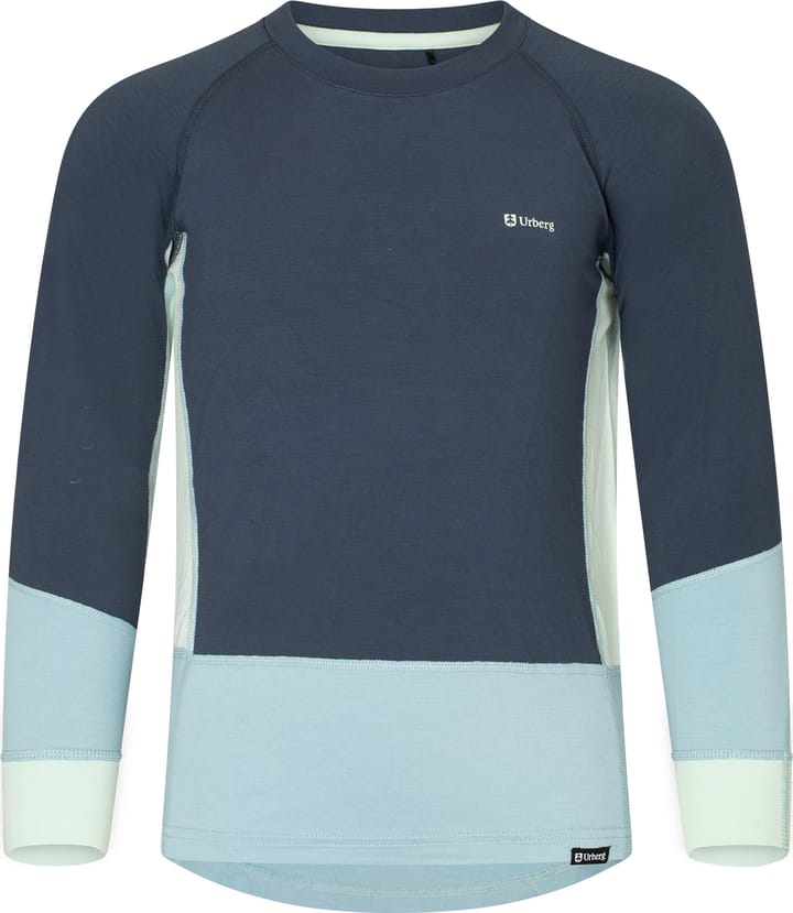 Urberg Juniors' Tree Base Layer Set Blue Nights/stone Blue/celadon Urberg