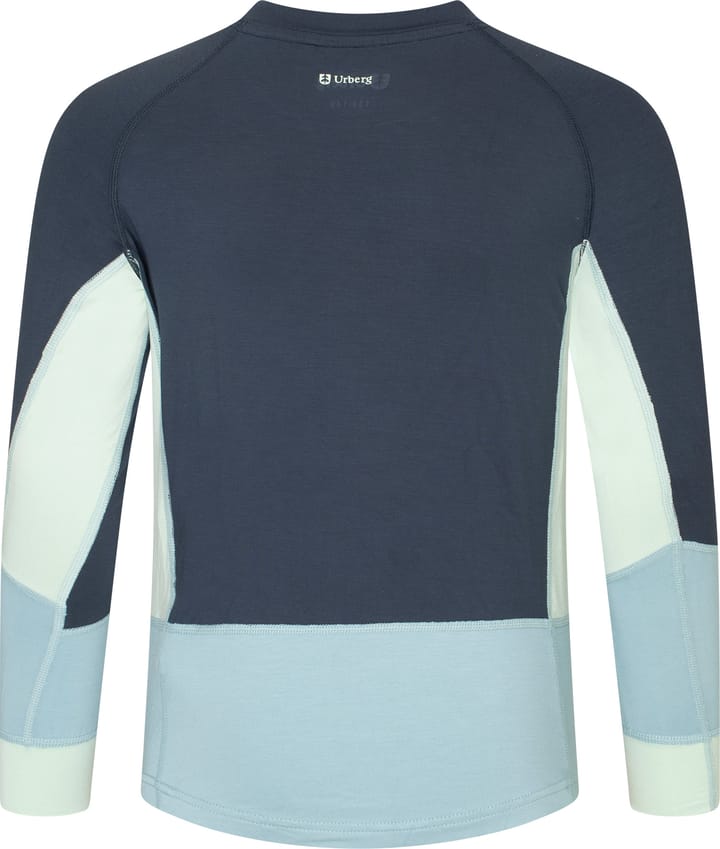 Urberg Juniors' Tree Base Layer Set Blue Nights/stone Blue/celadon Urberg