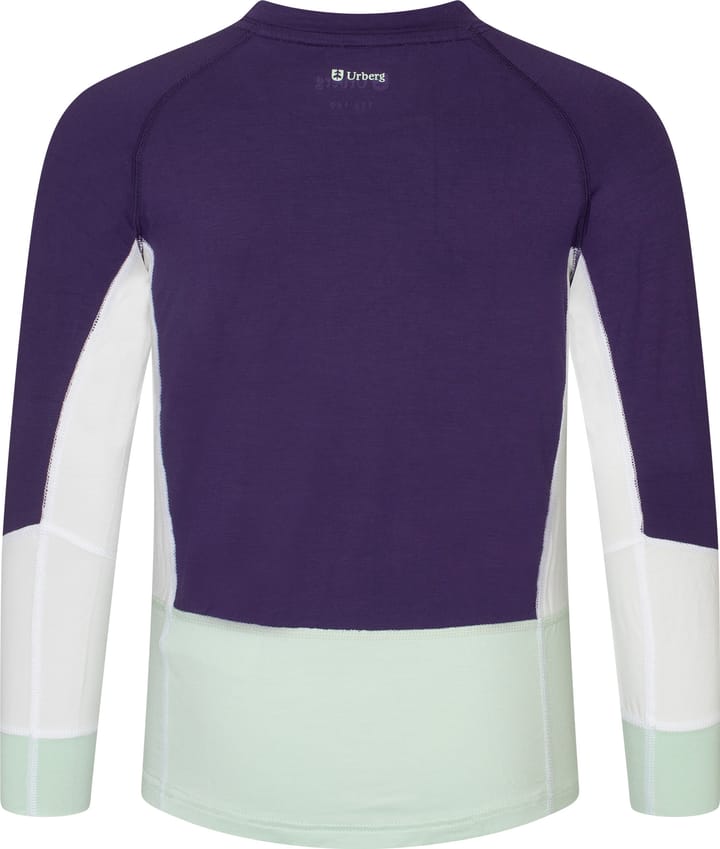 Urberg Juniors' Tree Base Layer Set Grape/cloudy Dancer/celadon Urberg