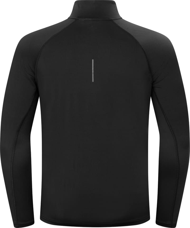 Hellner Core Running Halfzip Ls Tee Men Black Beauty Hellner