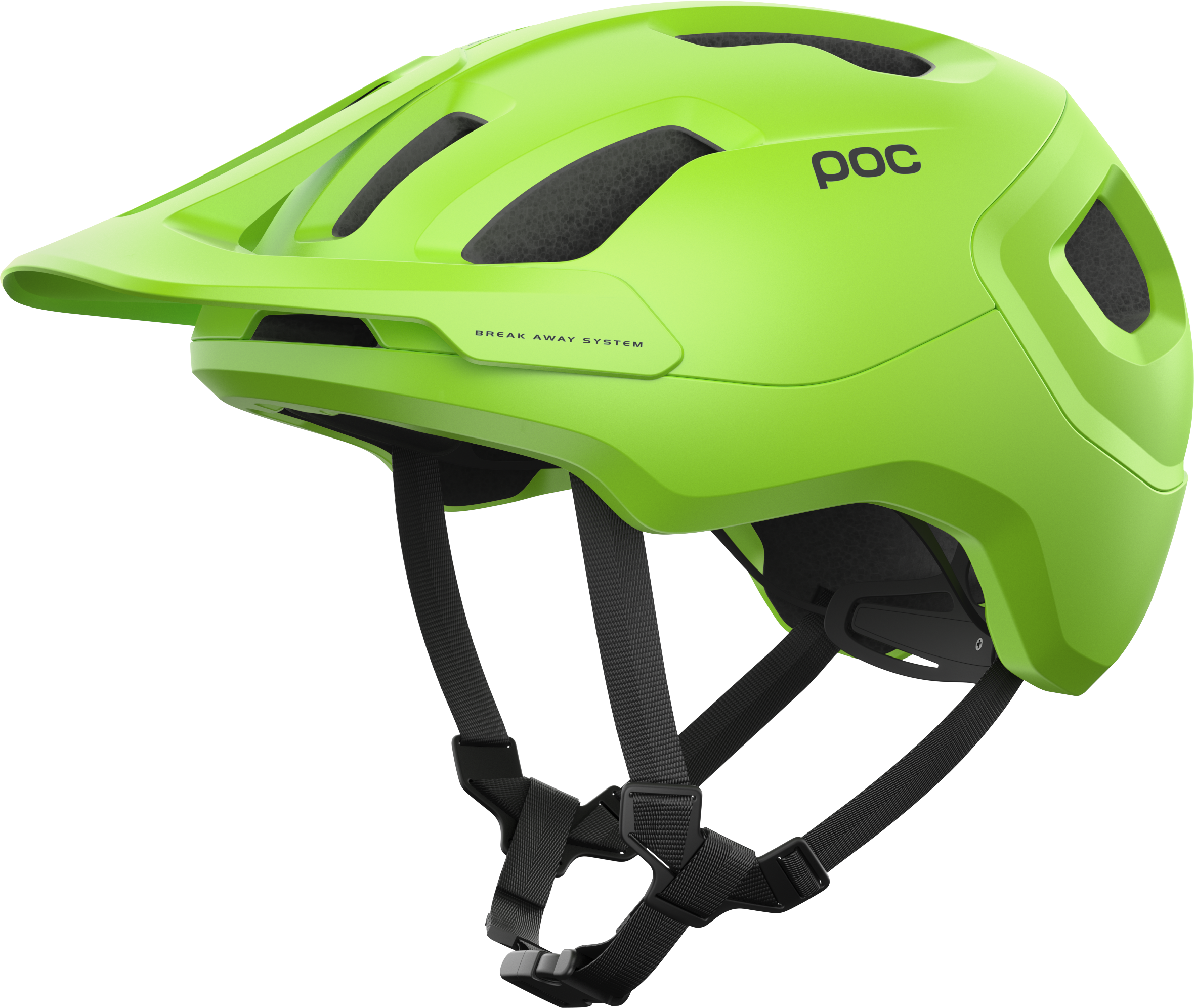 POC Axion Fluorescent Yellow/Green Matt