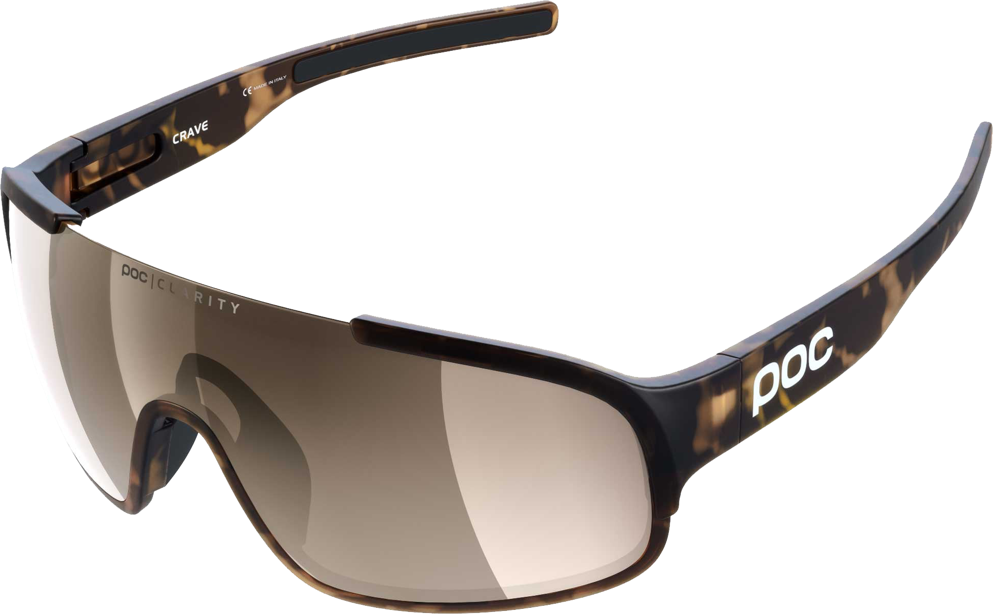 POC Crave Tortoise Brown/Clarity MTB Silver Mirror