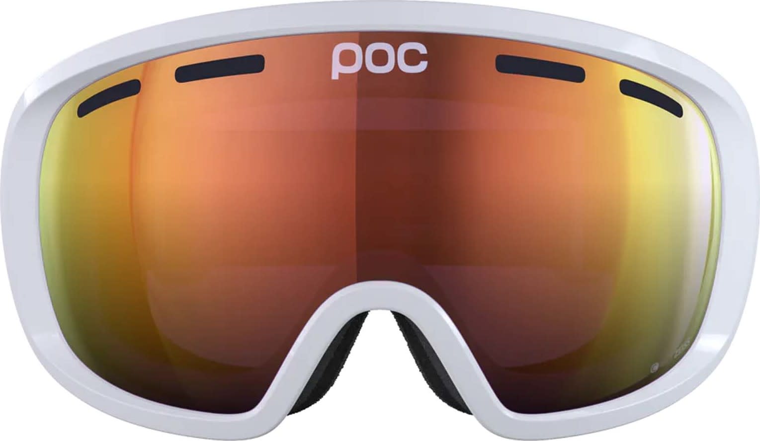 POC Fovea Hydrogen White/Partly Sunny Orange