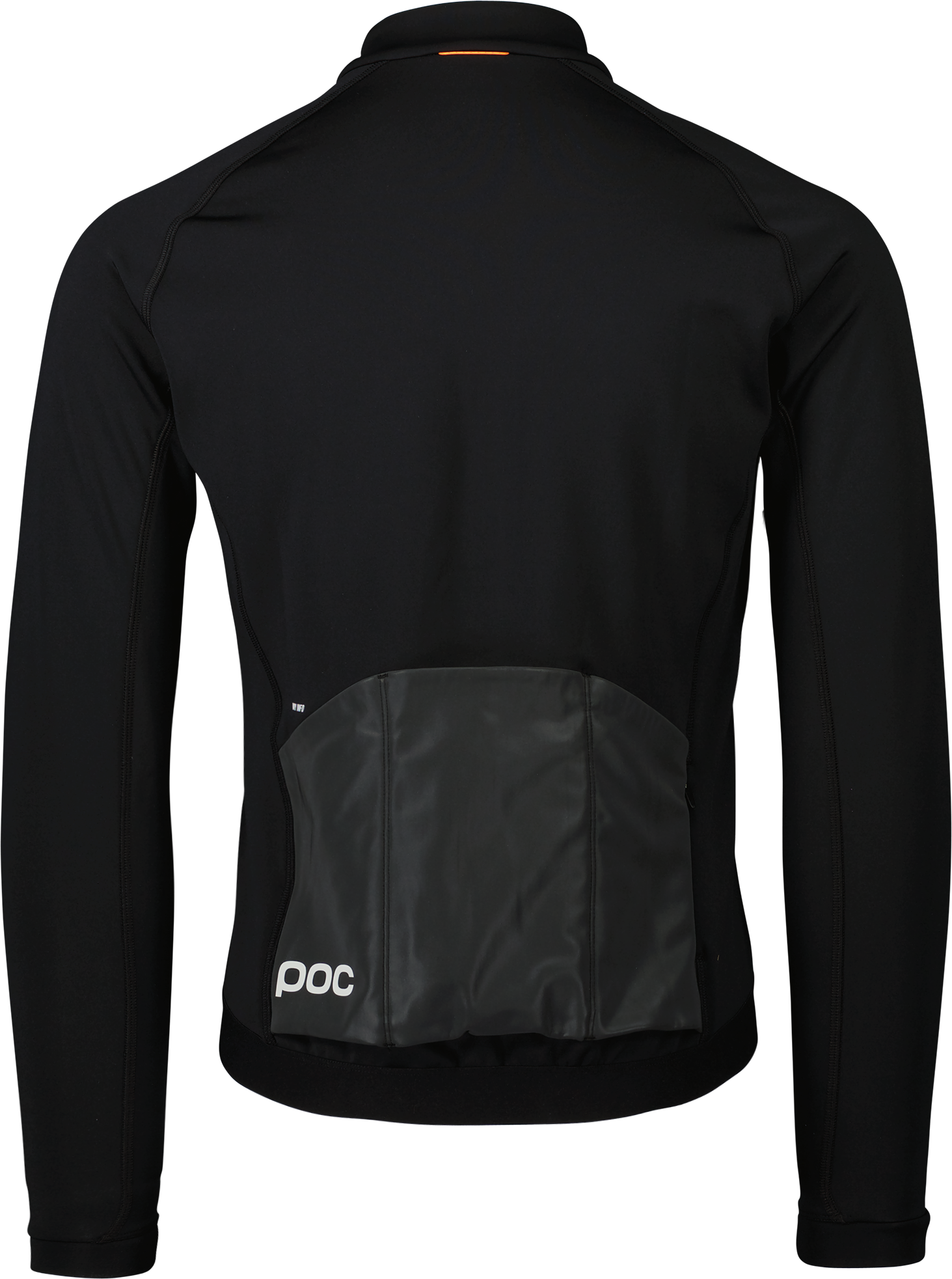 Black Leather Look Thermal Jacket