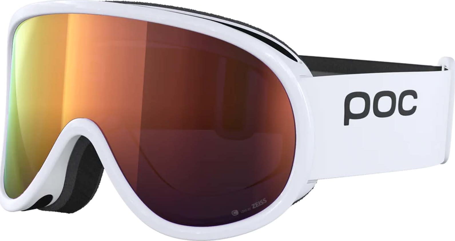 POC Retina Hydrogen White/Partly Sunny Orange