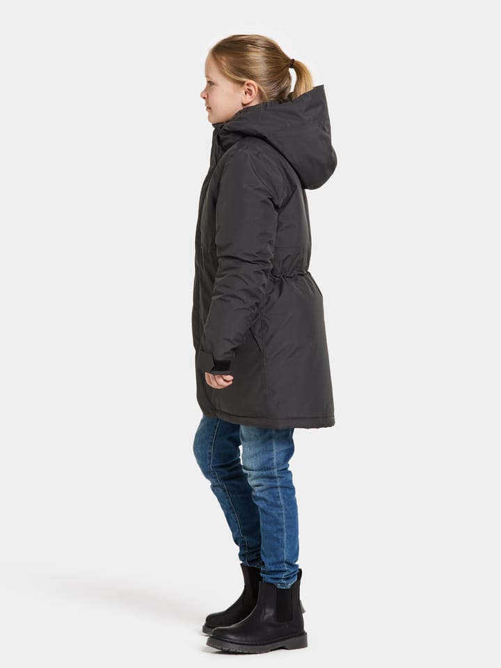 Didriksons Kids' Porfyr Parka Black Didriksons