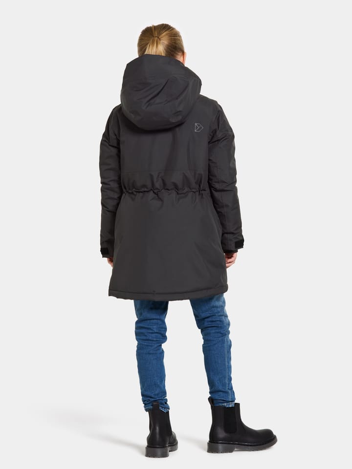 Didriksons Kids' Porfyr Parka Black Didriksons