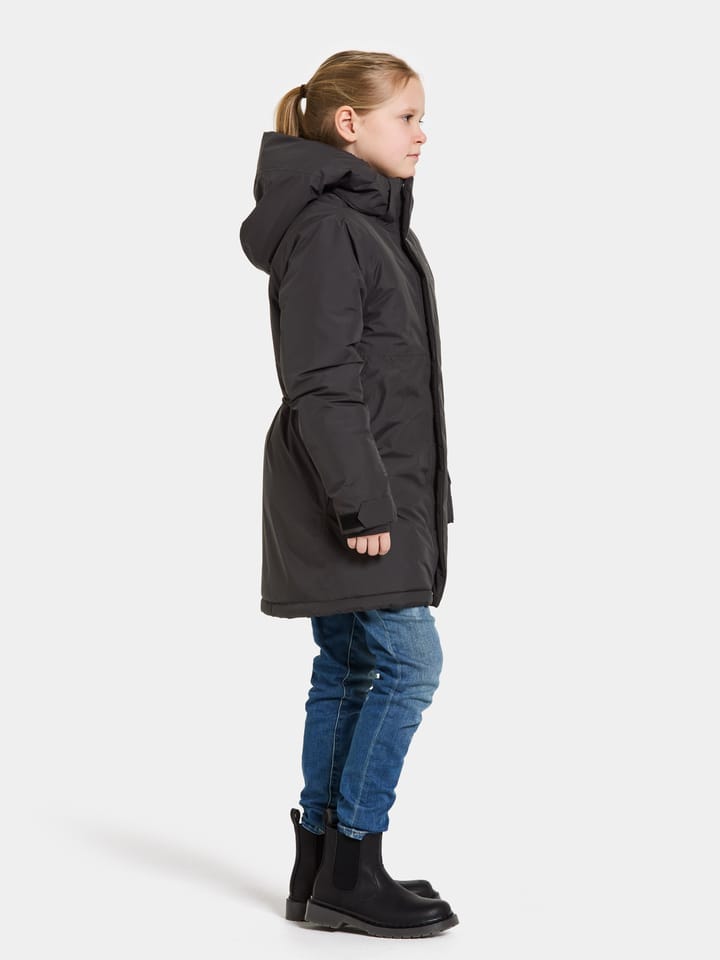 Didriksons Kids' Porfyr Parka Black Didriksons