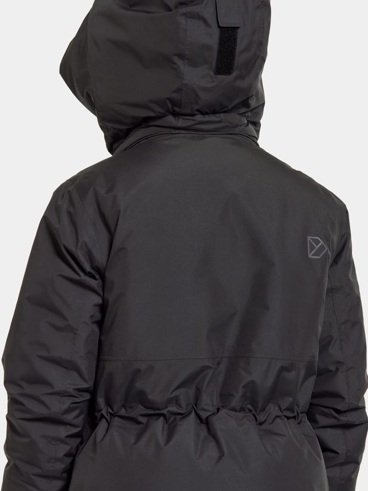 Didriksons Kids' Porfyr Parka Black Didriksons