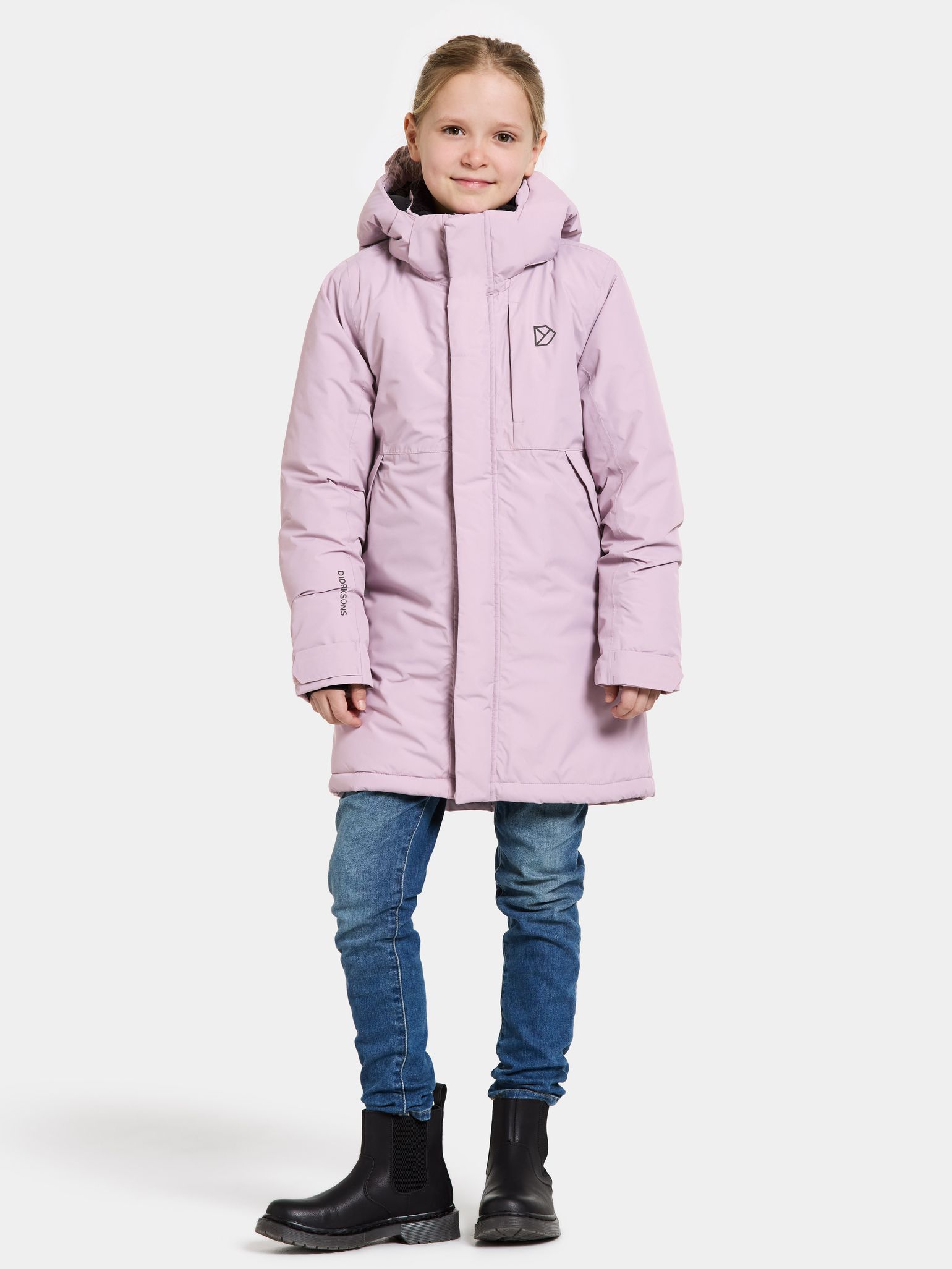 Didriksons Kids' Porfyr Parka Dusty Lilac