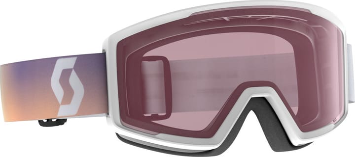 Scott Goggle Factor White/Soft Pink /Enhancer S2 Scott