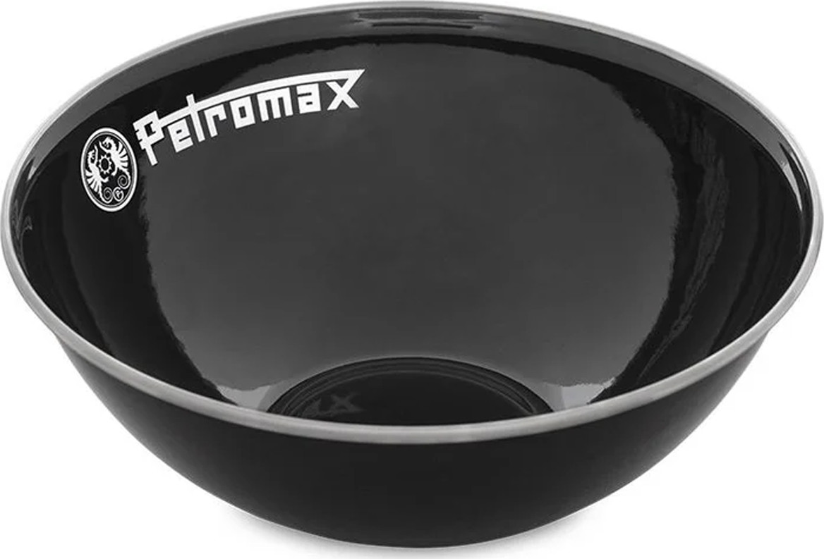 Petromax Enamel Bowls Black 2 Pieces (1 Litre) Black