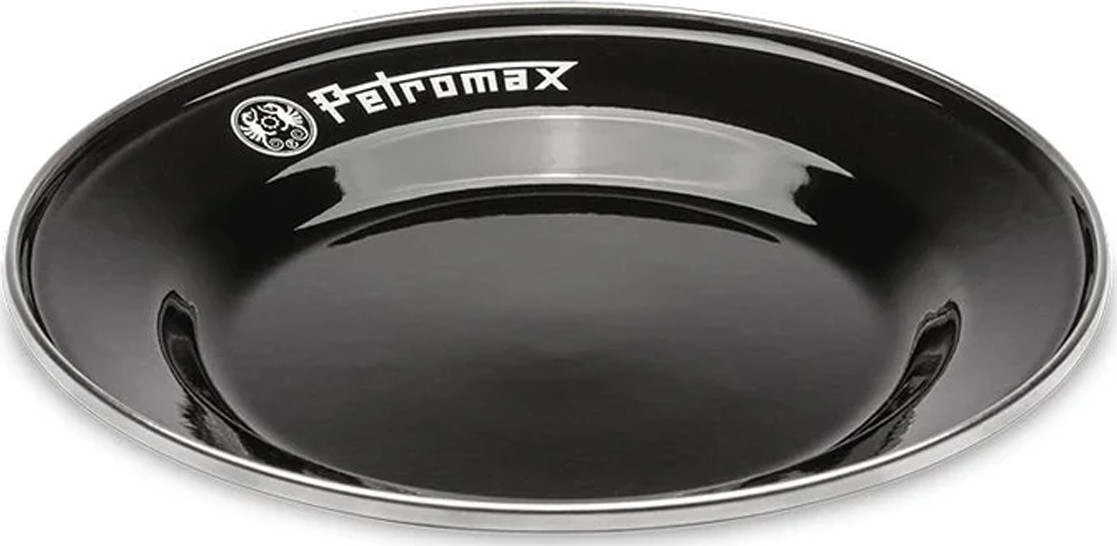 Petromax Enamel Plates Black 2 Pieces (18 cm) Black