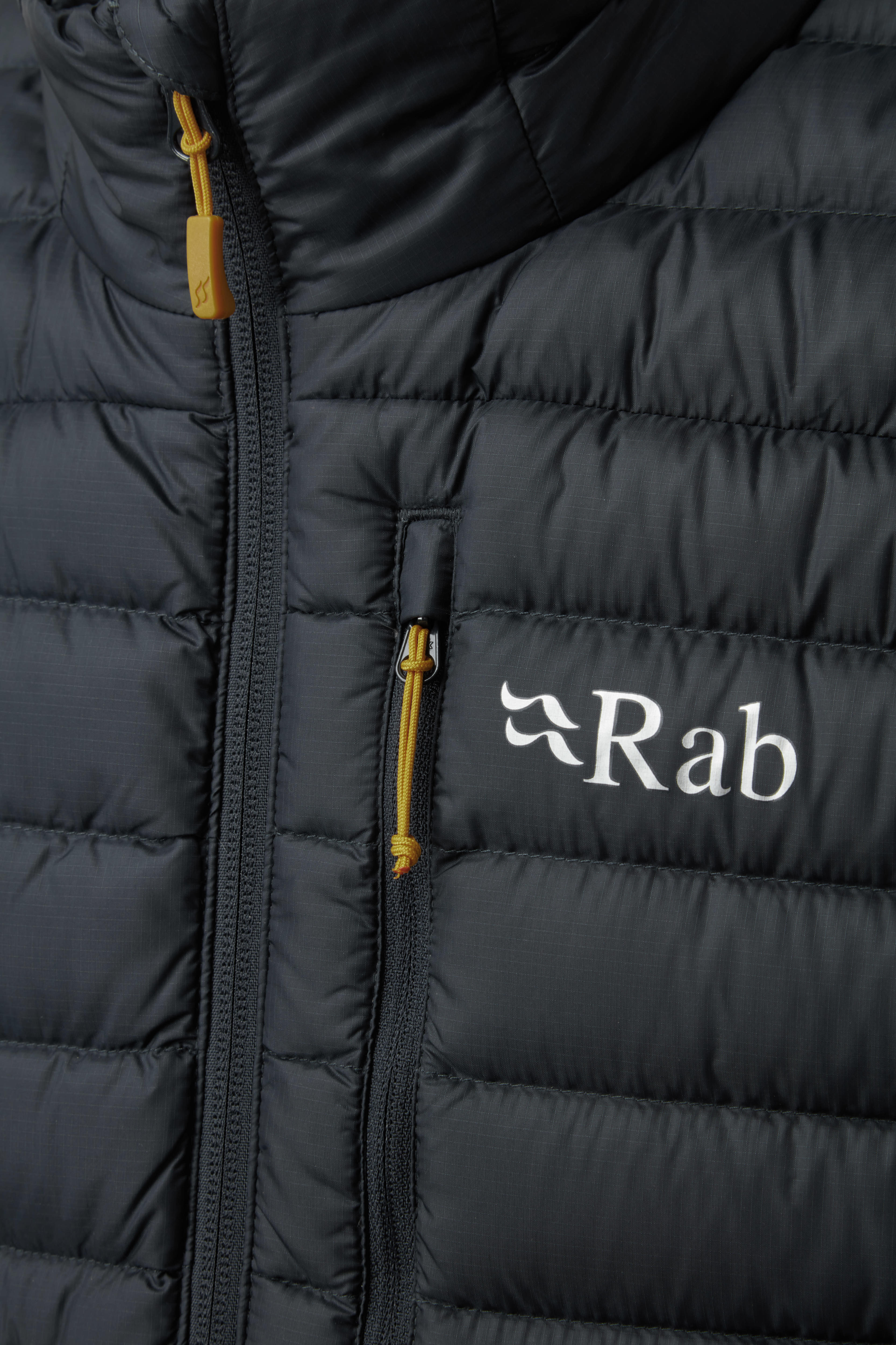 Rab men's microlight 2025 vest beluga