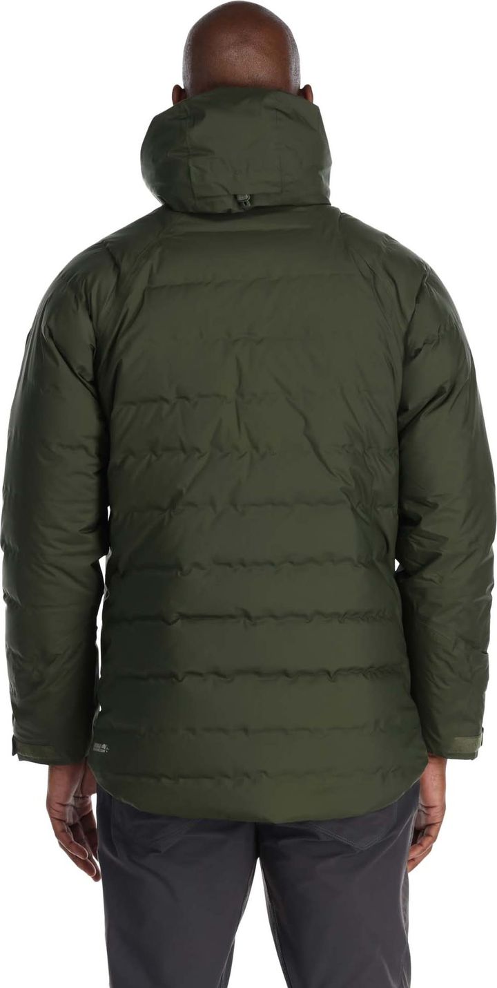 Rab Men's Valiance Waterproof Down Jacket Army Rab