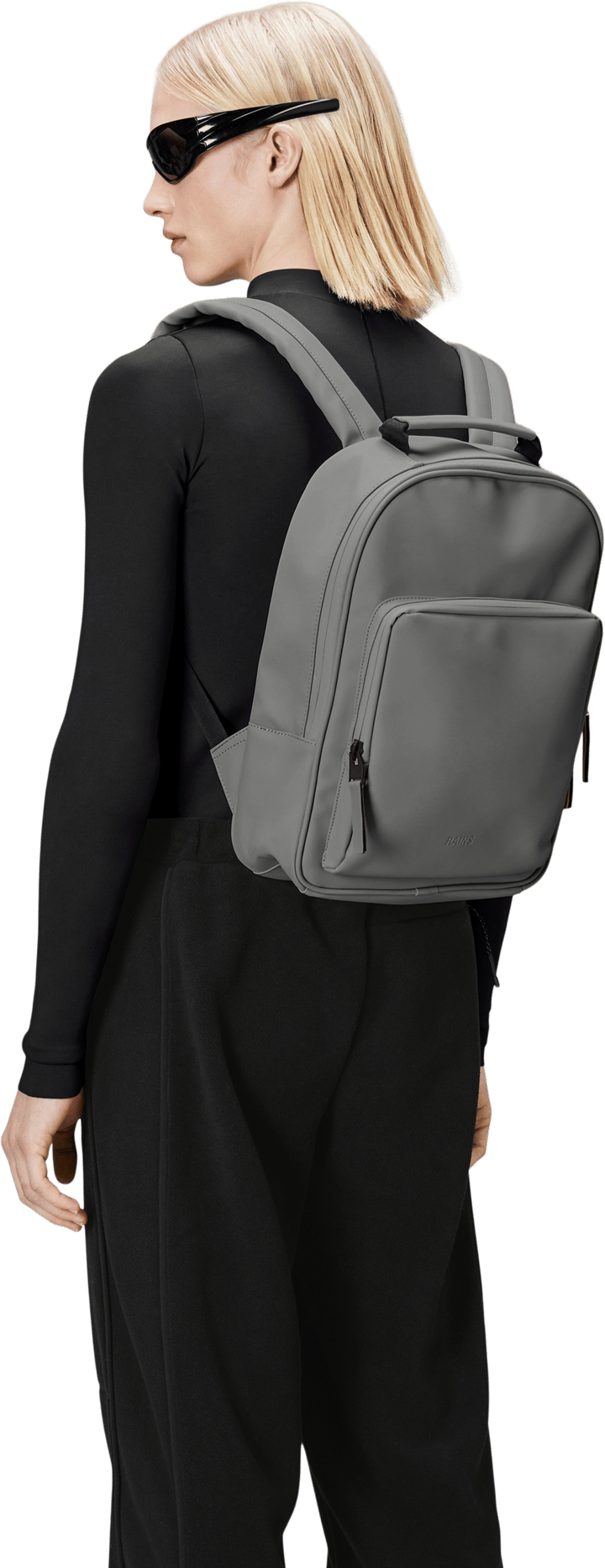 Rains Book Daypack W3 Grey Rains