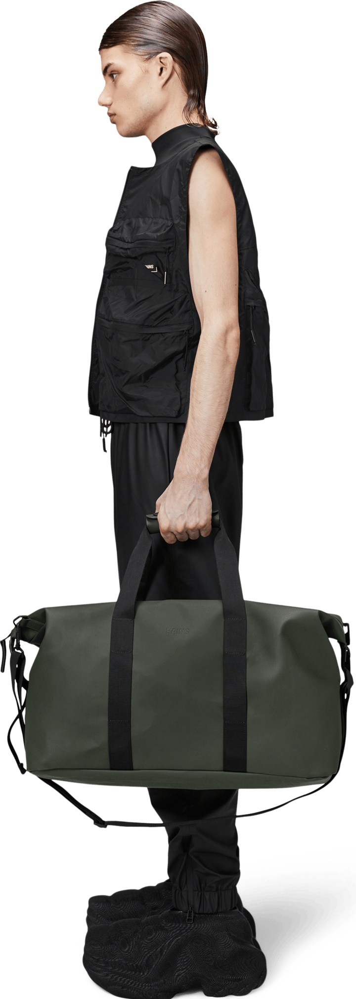 Rains Hilo Weekend Bag W3 Green Rains