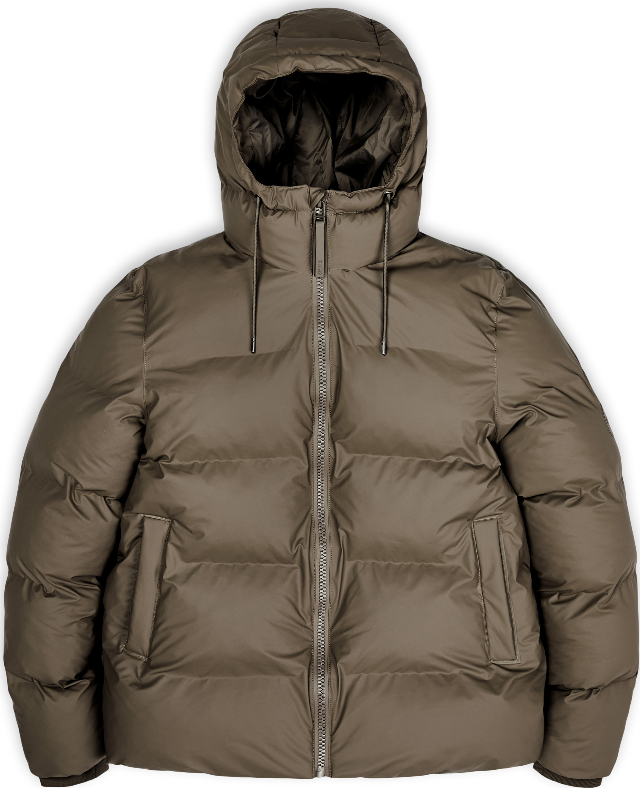 Rains Unisex Puffer Jacket Wood