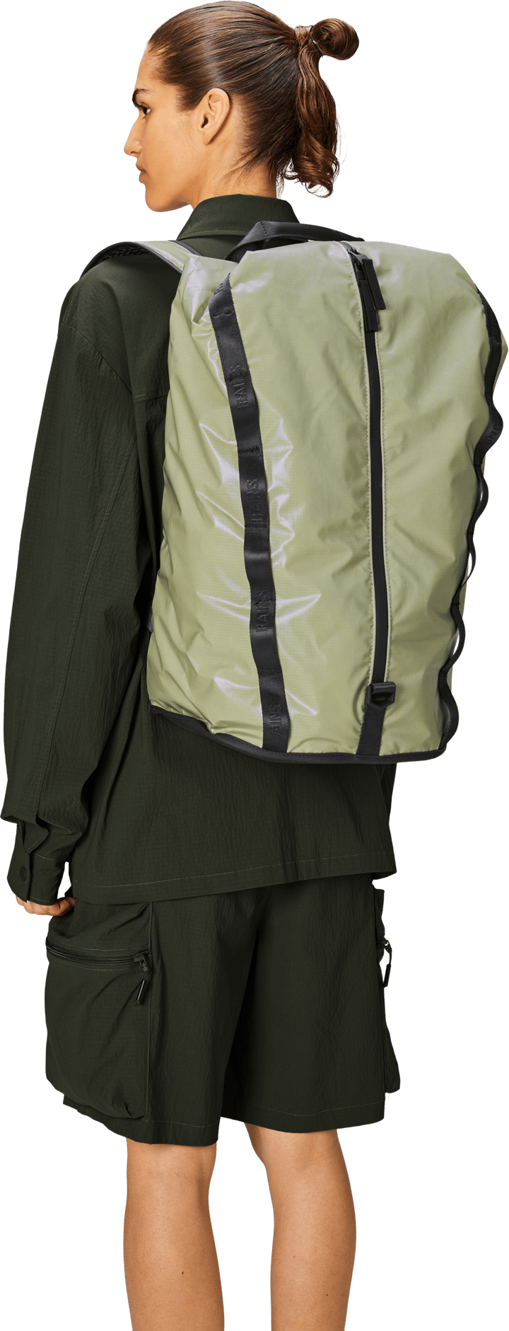 Rains Sibu Duffel Backpack W3 Earth Rains