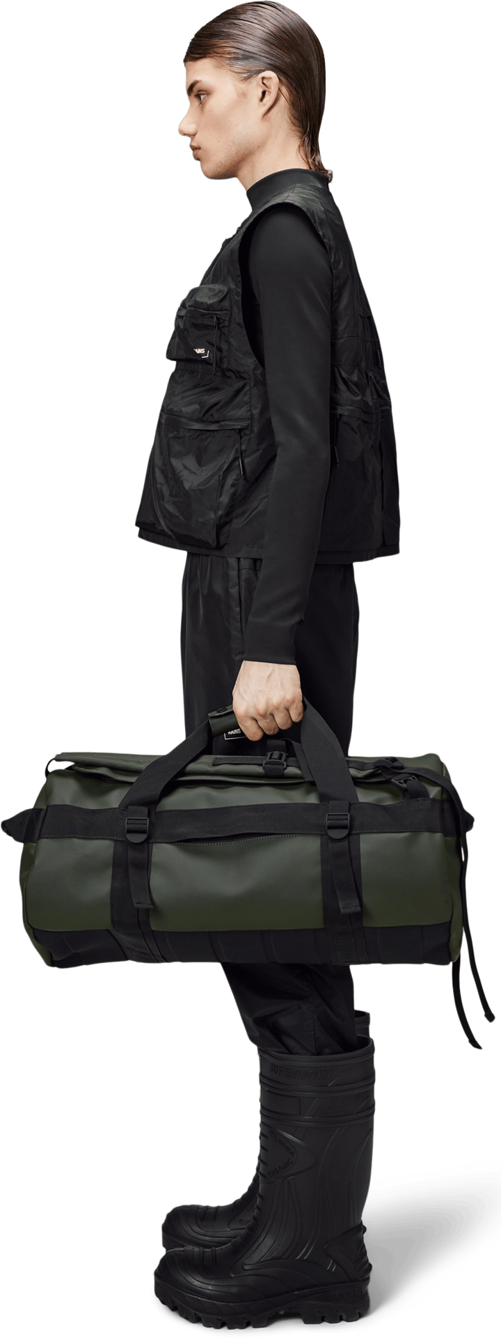 Rains Texel Duffel Bag Small W3 Green Rains