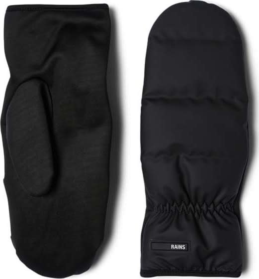 Rains Trekker Mittens Black