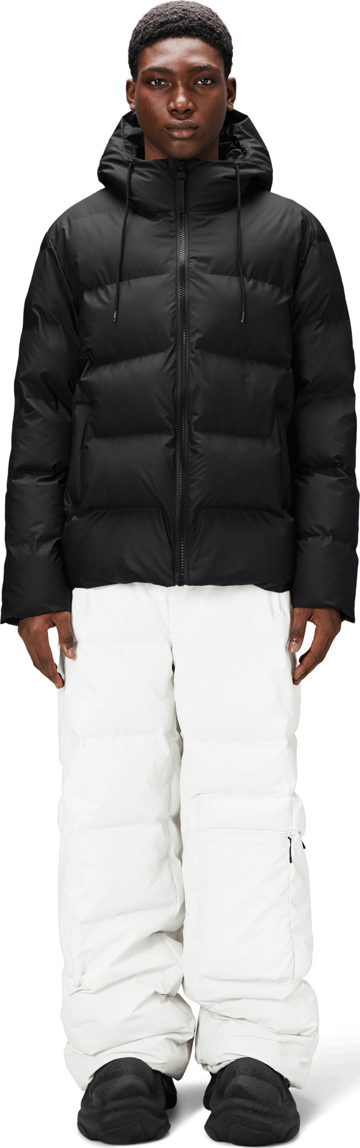 Rains Unisex Alta Puffer Jacket Black Rains