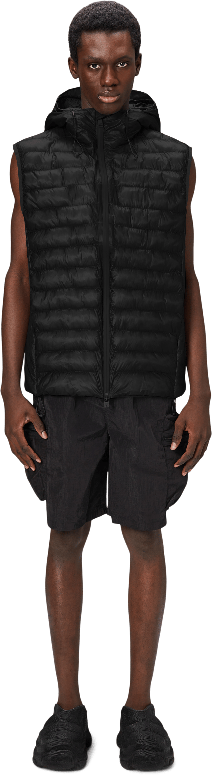 Rains Unisex Kaunas Vest W1T1 Black Rains