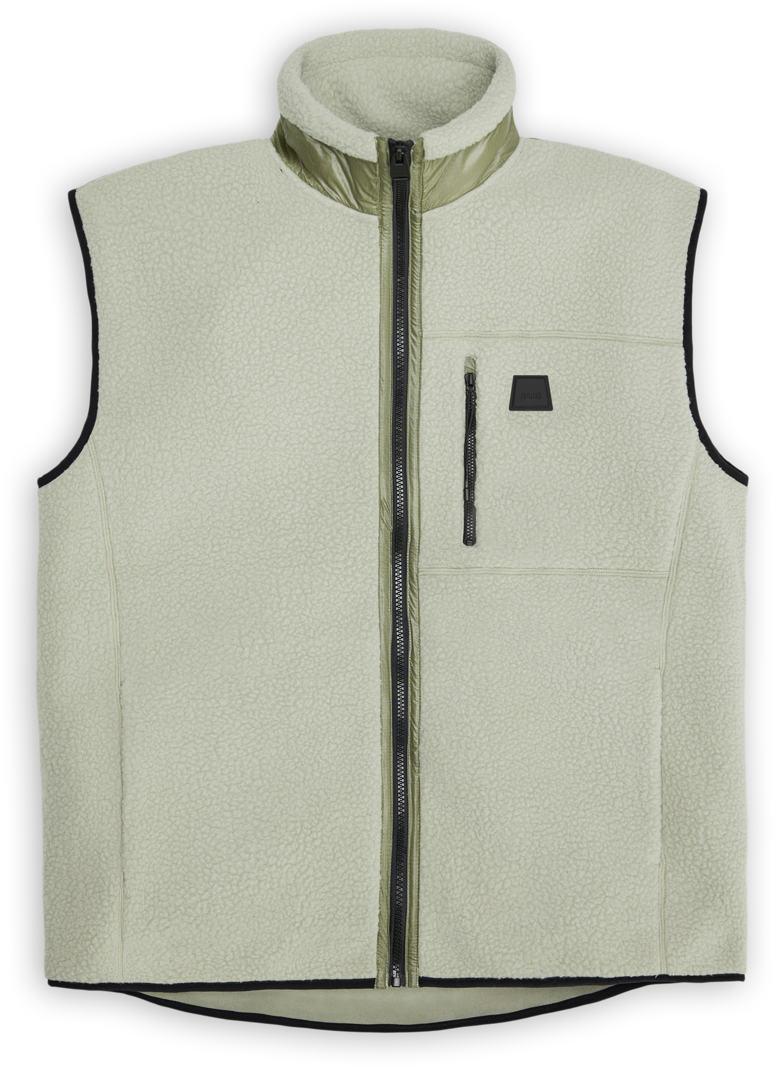 Rains Unisex Yermo Fleece Vest T1 Earth