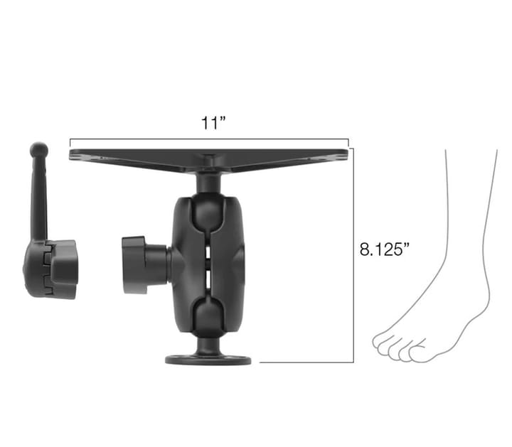 RAM Mounts Ram Mounts Large Marine Electronics Kartplotterfeste Til Store Skjermer RAM Mounts