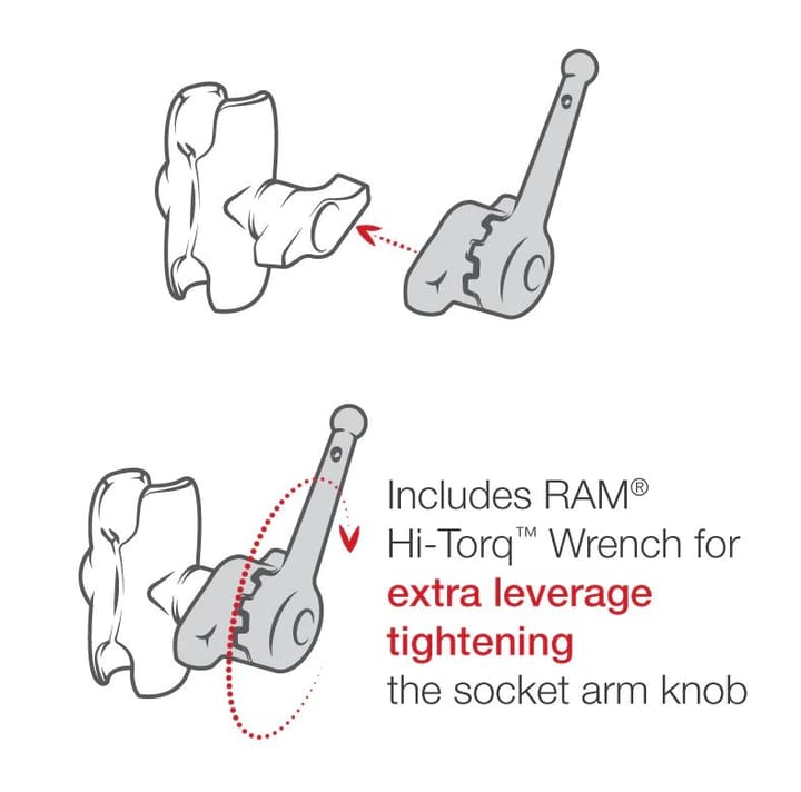 RAM Mounts Ram Mounts Large Marine Electronics Kartplotterfeste Til Store Skjermer RAM Mounts